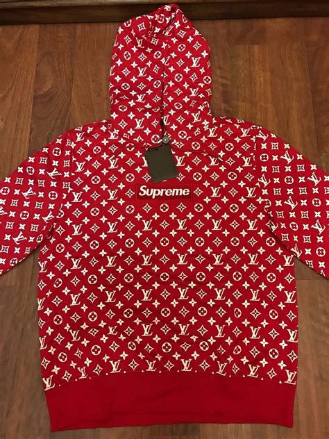 lv supreme hoodie outfit|supreme louis vuitton hoodie where to buy.